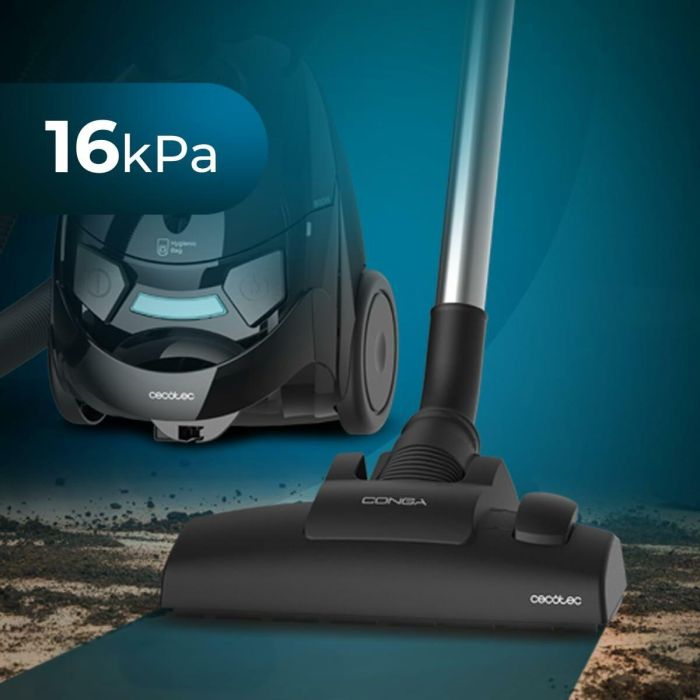 Aspirador Cecotec Conga Powerbag 2000 800 W Negro 2 Aspirador Cecotec Conga Powerbag 2000 800 W Negro 2