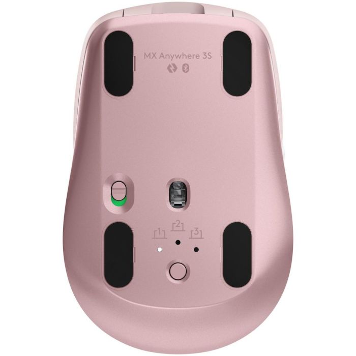 Logitech LOG1687828952016 Ratón Inalámbrico MX Anywhere 3S Bluetooth Clics Silenciosos 6 Botones Rosa 8