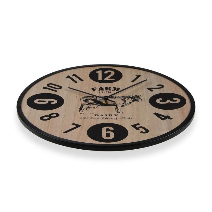 Reloj de Pared Versa Farm Metal 4 x 40 x 40 cm 2