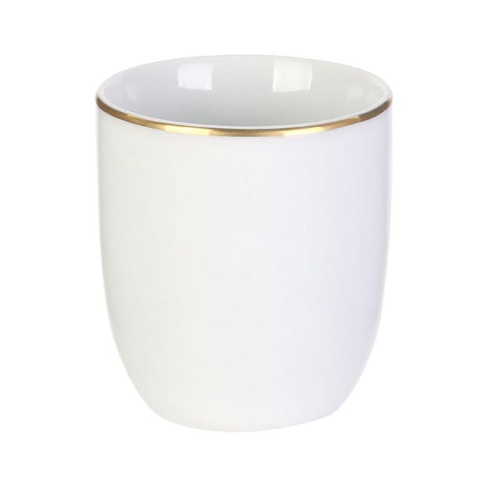 Home Deco Factory Vaso Lounge Ribete Dorado 180 Ml 0 Home Deco Factory Vaso Lounge Ribete Dorado 180 Ml 0