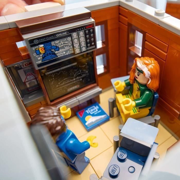 LEGO Marvel X-Men: Instituto Xavier: set de construcción para adultos con minifiguras que incluyen a Wolverine y al Profesor X para 3 LEGO Marvel X-Men: Instituto Xavier: set de construcción para adultos con minifiguras que incluyen a Wolverine y al Profesor X para 3