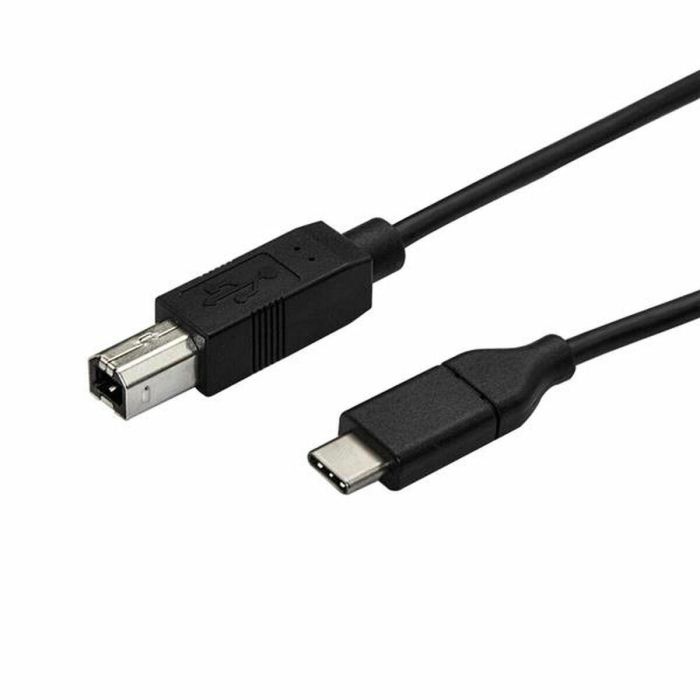 Cable USB Startech USB2CB3M Negro