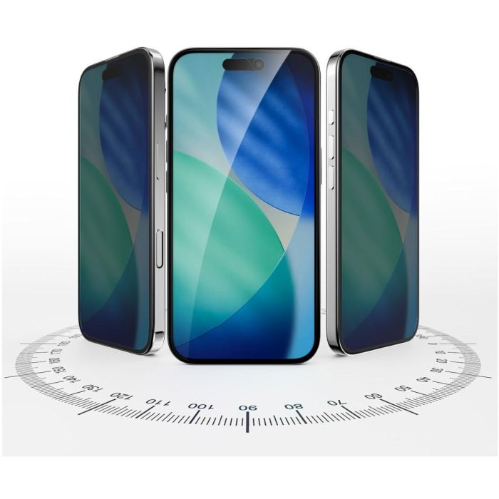 4smarts Second Glass Privacy mit Montagerahmen iPhone 17 1