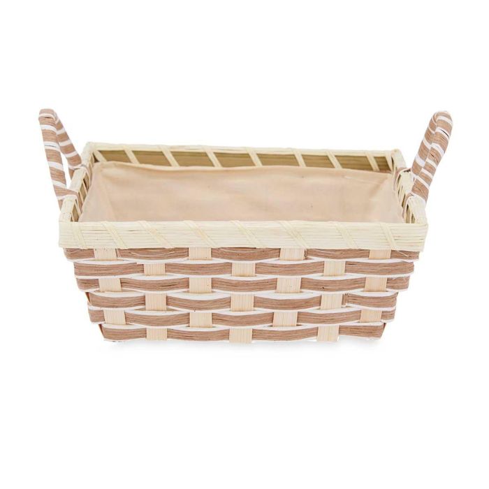 Cesta Asas Trenzado Cuadrada Kinvara 25X13CM (24 Unidades) 2 Cesta Asas Trenzado Cuadrada Kinvara 25X13CM (24 Unidades) 2