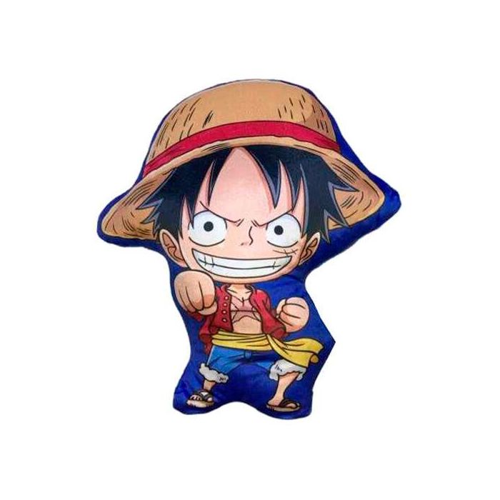 TOEI ANIMATION Cojín 3D Monkey D. Luffy One Piece 35cm