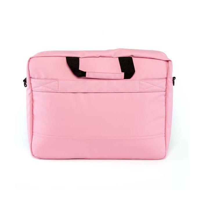 Nilox Maletín para Portátil de 15,6" Style Rosa Poliéster con Bolsillos y Cinta para Trolley 1 Nilox Maletín para Portátil de 15,6" Style Rosa Poliéster con Bolsillos y Cinta para Trolley 1
