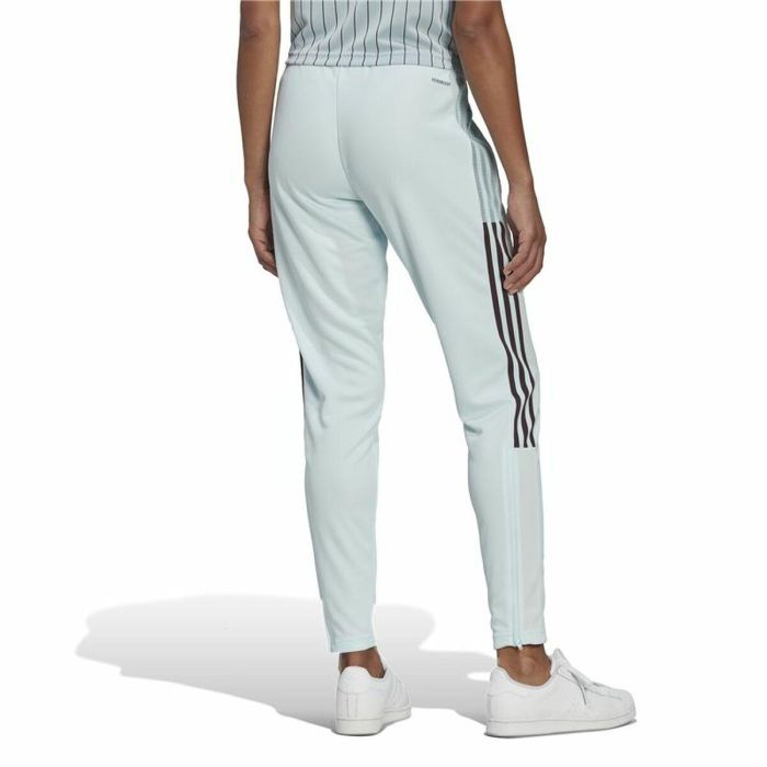 Pantalón Largo Deportivo Adidas Tiro Tk Mujer Cian XS 4