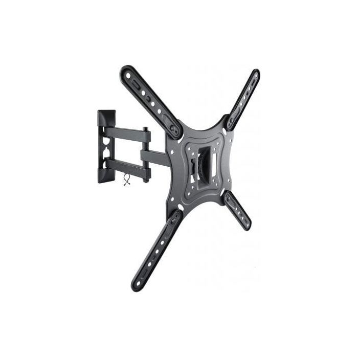 TooQ LP6055TN-B Soporte de Pared Orientable Inclinable para TV 23-55" hasta 30kg, VESA 400x400, Giro 90°, Inclinación 20°, Negro 1 TooQ LP6055TN-B Soporte de Pared Orientable Inclinable para TV 23-55" hasta 30kg, VESA 400x400, Giro 90°, Inclinación 20°, Negro 1