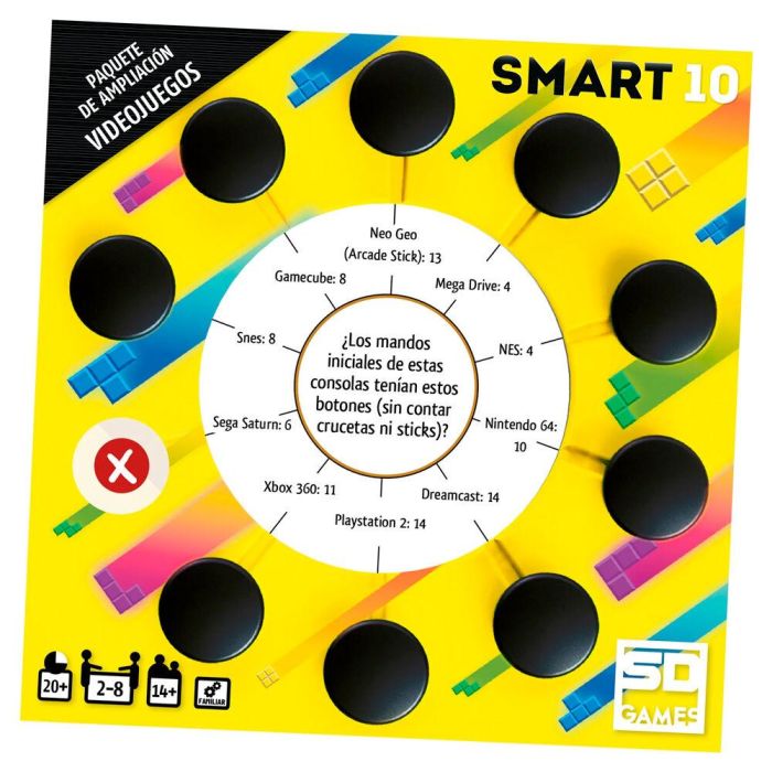 Expansion Videojuegos Juego Smart 10 español 3