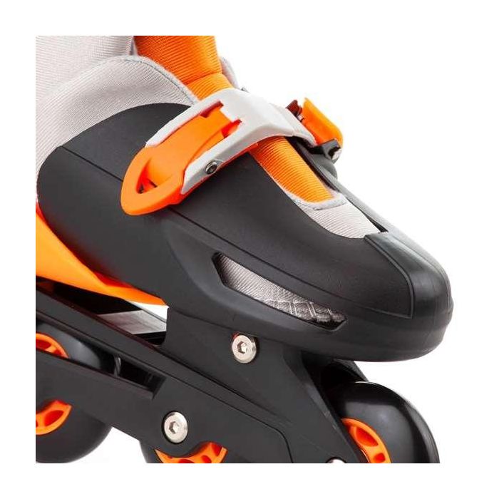 Molto Patines 4 en linea naranja ajustable talla M (35/38) 1