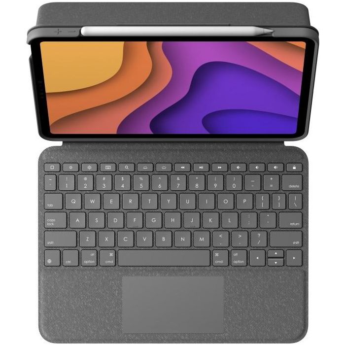 Logitech Folio Touch Teclado con Trackpad para iPad Air 4th Gen 17 Logitech Folio Touch Teclado con Trackpad para iPad Air 4th Gen 17