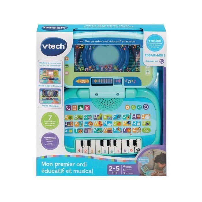 Vtech Baby VTE3417765764059 Mi Primera Computadora Educativa y Musical 5 Vtech Baby VTE3417765764059 Mi Primera Computadora Educativa y Musical 5