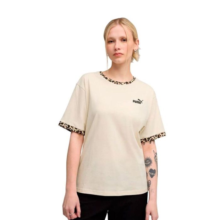 Camiseta de Manga Corta Mujer Puma Essentials Graphic Animal R M 2