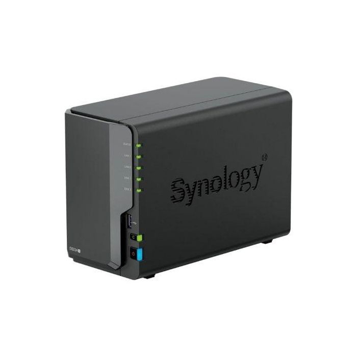 NAS Synology Diskstation DS224+/ 2 Bahías 3.5"- 2.5"/ 2GB DDR4/ Formato Torre 4 NAS Synology Diskstation DS224+/ 2 Bahías 3.5"- 2.5"/ 2GB DDR4/ Formato Torre 4