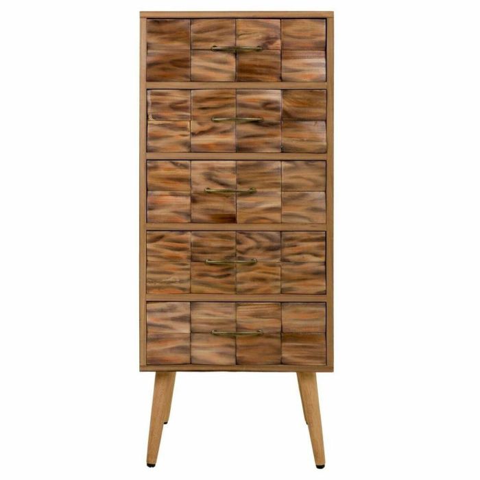 Cajonera Alexandra House Living Natural Madera de Paulonia 108 x 38 x 44 cm 6