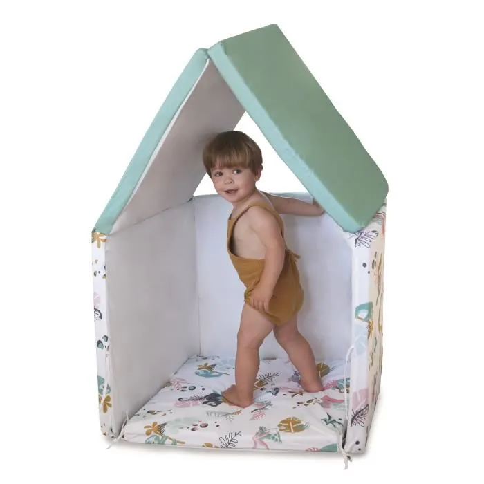 Tineo Maxi Alfombra Malin Jungle Buddies 5 en 1 Evolutiva Funda Desenfundable para Bebés 180x200 cm 1