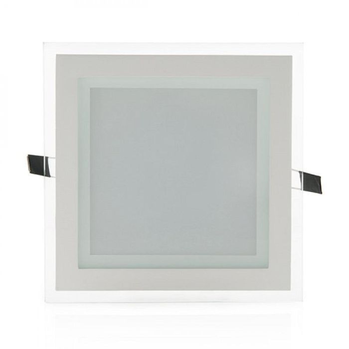Foco Downlight LED 18W 1800Lm 6000ºK Cuadrado   Cristal 40.000H [HO-MB02-18W-CW] 2