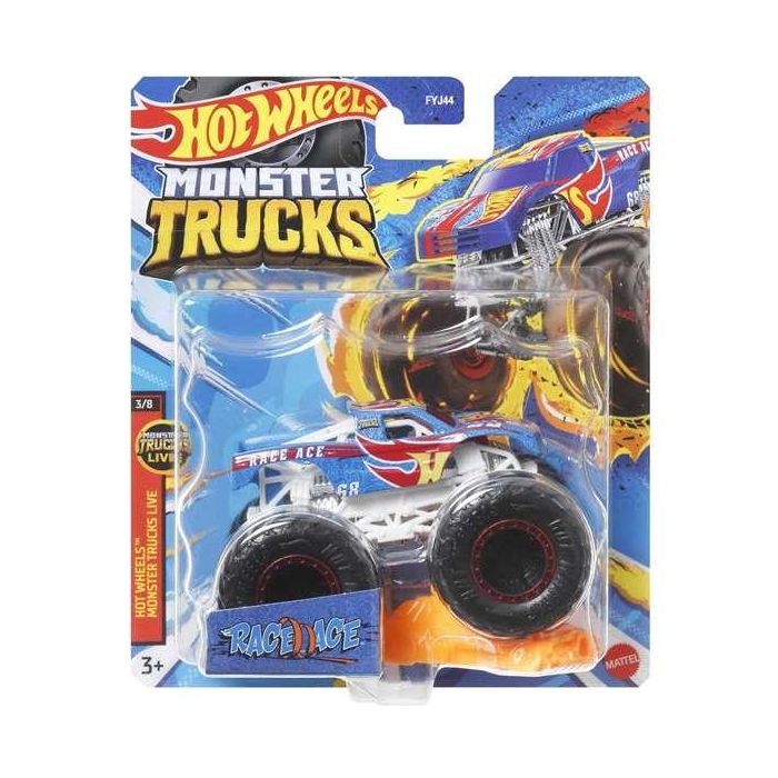 Mattel Coche Básico Monster Trucks Escala 1:64 - Modelos Surtidos