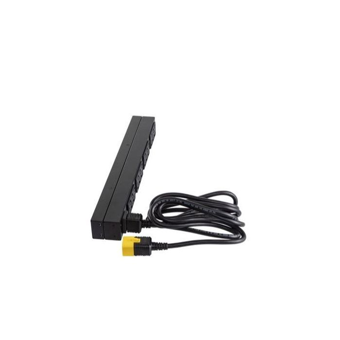 APC AP9565 Rack PDU Basic 1HE 230V Monofásico 12 Salidas C13 Horizontal/Vertical Negro 1