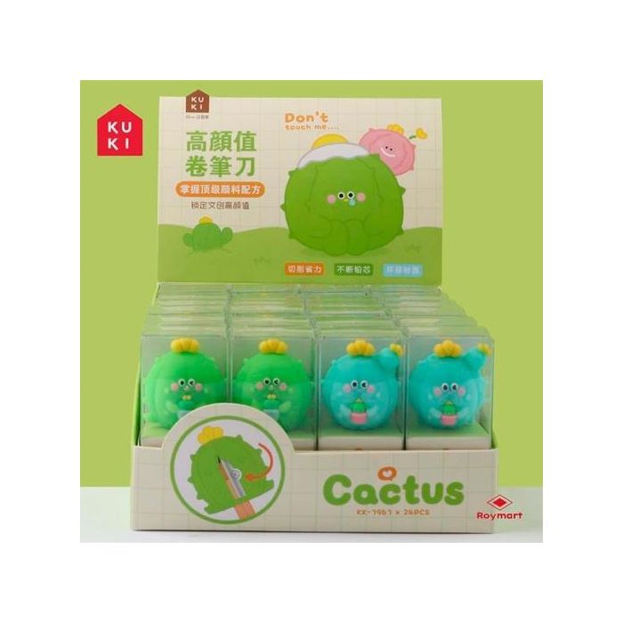 Roymart Afilalápices Cactus C-Surtidos Expositor 24 Unidades