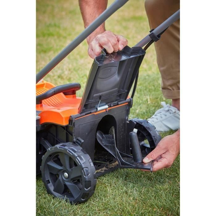 BLACK & DECKER Cortacésped inalámbrico 33cm LITIO 36V - 2,5Ah - 1 batería -1 cargador - 1 persiana mulching - BCMW3336L1-QW 5 BLACK & DECKER Cortacésped inalámbrico 33cm LITIO 36V - 2,5Ah - 1 batería -1 cargador - 1 persiana mulching - BCMW3336L1-QW 5