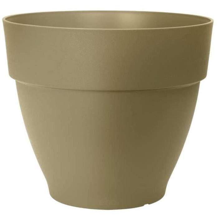 Vibia redonda de flores - tanque de plástico - Ø47 - verde 1 Vibia redonda de flores - tanque de plástico - Ø47 - verde 1