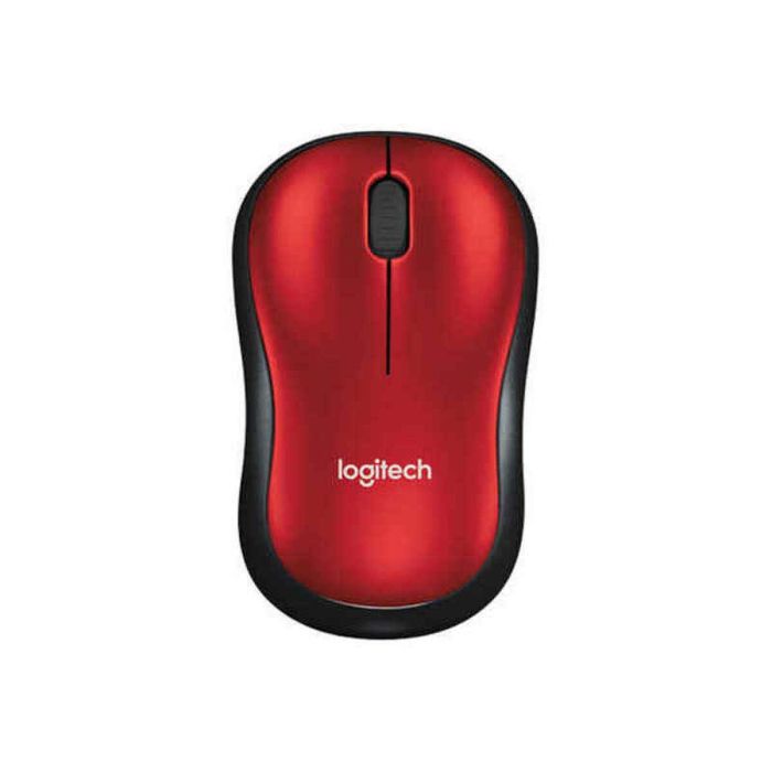 Logitech M185 Ratón Inalámbrico RF Plug-and-Play Rojo con Nano Receptor USB, Ergonómico, Fiable, Batería 1 Año Logitech M185 Ratón Inalámbrico RF Plug-and-Play Rojo con Nano Receptor USB, Ergonómico, Fiable, Batería 1 Año