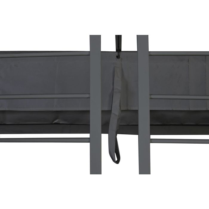 Pérgola DKD Home Decor Gris 300 x 300 x 230 cm Acero 2 Pérgola DKD Home Decor Gris 300 x 300 x 230 cm Acero 2
