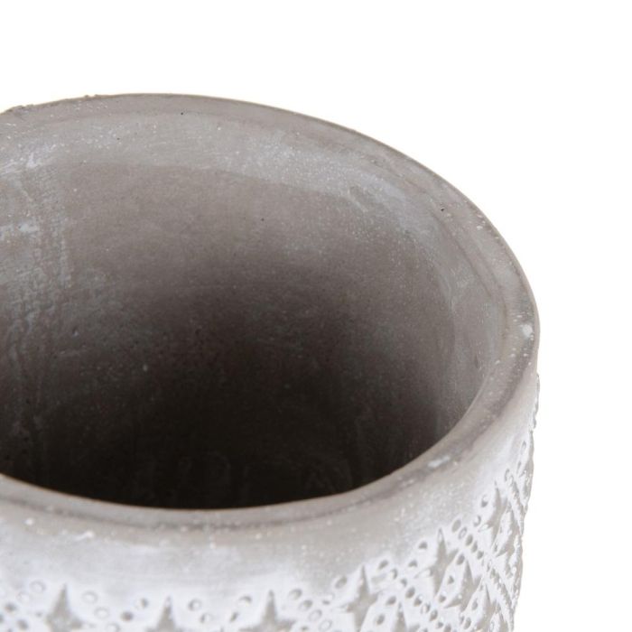 Macetero Cemento Decoración 10 X 10 X 10 cm