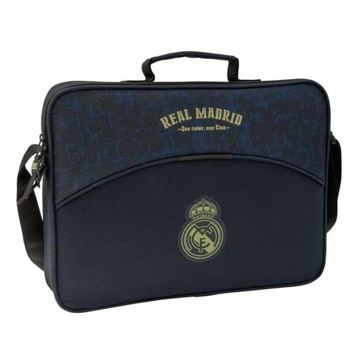 Cartera Escolar Real Madrid C.F. Azul marino (38 x 28 x 6 cm) 2