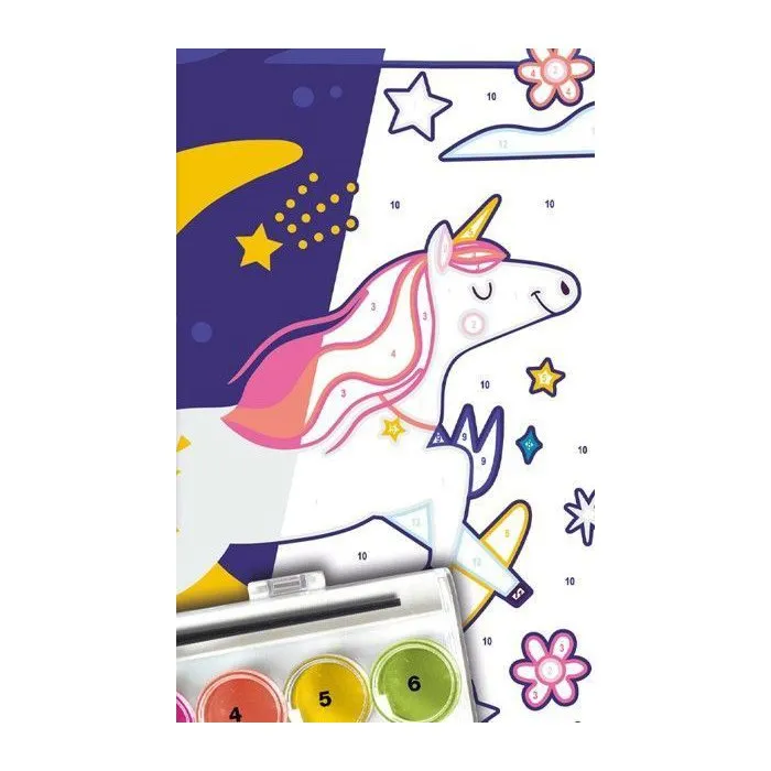 Sycomore AAAPP10908 Pintar por números Unicornios Artissimo A partir de 7 años 3