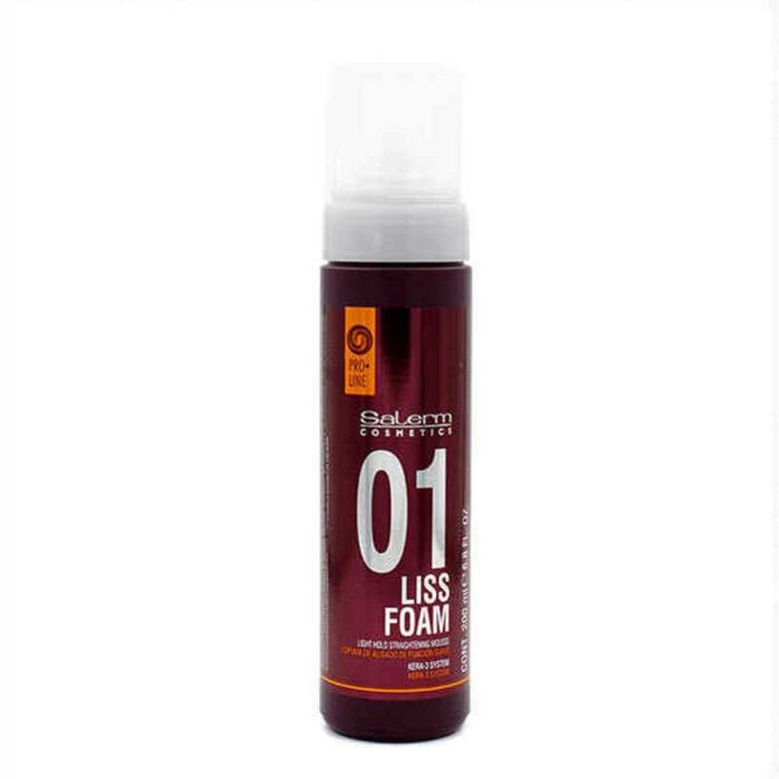 Salerm Liss Foam Light Hold Straightening Mousse Salerm Liss Foam Light Hold Straightening Mousse