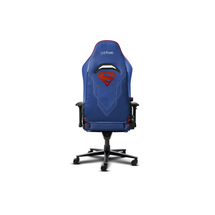 Trust Gxt 721Sm Ruya Pro Silla para Videojuegos Universal Asiento Acolchado Azul, Rojo 3