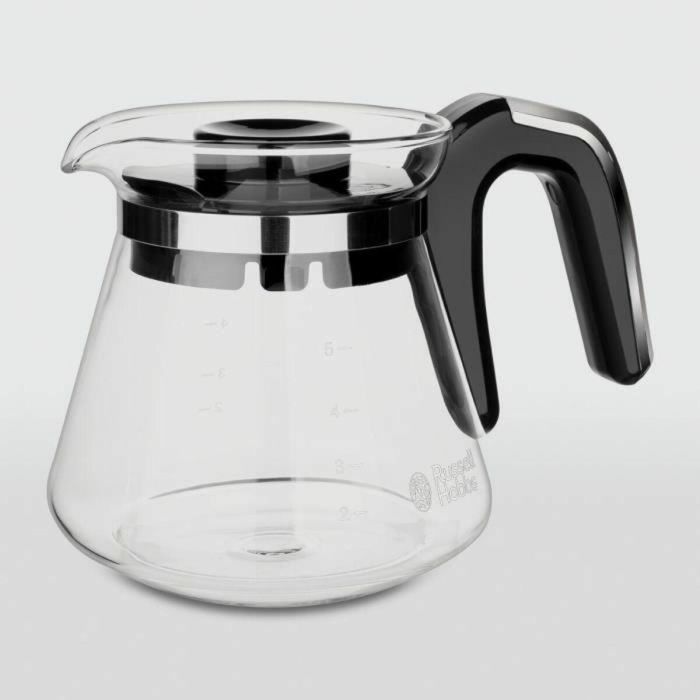 Russell Hobbs 24210-56 Cafetera Compacta para el Hogar, 5 Tazas, 1000W, Acero Inoxidable Cepillado con Cuchara Medidora Integrada 4 Russell Hobbs 24210-56 Cafetera Compacta para el Hogar, 5 Tazas, 1000W, Acero Inoxidable Cepillado con Cuchara Medidora Integrada 4