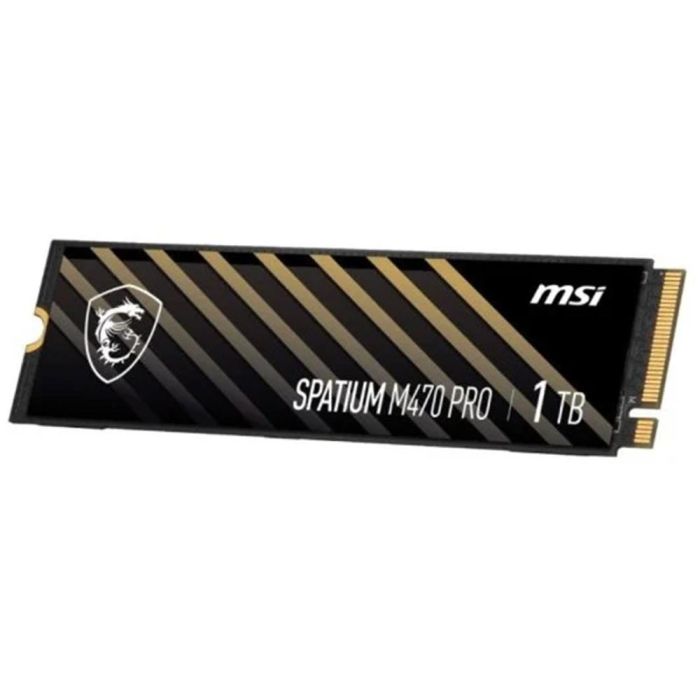 MSI SPATIUM M470 PRO SSD M.2 Interno de Alto Rendimiento 1TB NVMe PCIe 4.0 Lectura 6000 MB/s para Gaming 0 MSI SPATIUM M470 PRO SSD M.2 Interno de Alto Rendimiento 1TB NVMe PCIe 4.0 Lectura 6000 MB/s para Gaming 0