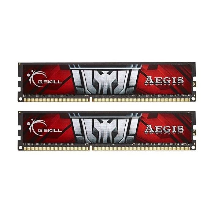 G.Skill F3-1600C11D-16GIS - Memoria RAM Aegis 16GB (2x8GB) DDR3 1600MHz CL11 Dual-Kit para PC 0 G.Skill F3-1600C11D-16GIS - Memoria RAM Aegis 16GB (2x8GB) DDR3 1600MHz CL11 Dual-Kit para PC 0