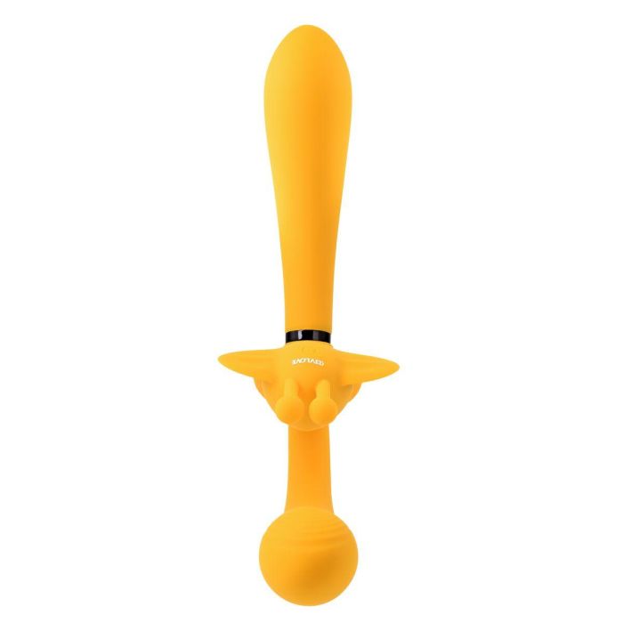 Vibrador para Parejas Evolved Amarillo 3