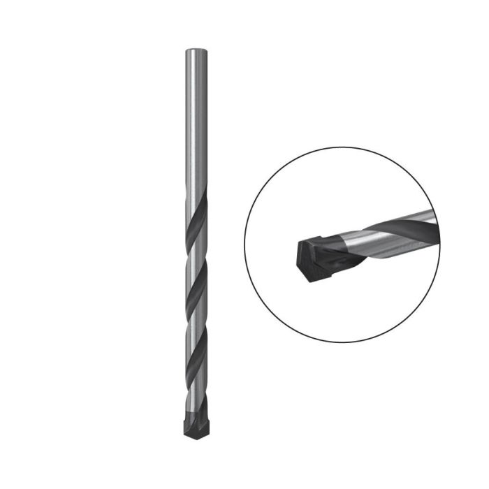 Fischer Broca de Percusión 'e', Ø14mm x 150mm, con Punta de Carburo para Hormigón, Mampostería y Piedra
