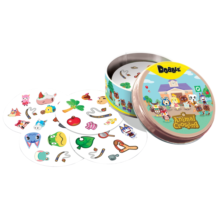 Asmodee Juego Dobble Animal Crossing DOBAC07ML2 Juego de Observación y Velocidad para +6 Años Español 4