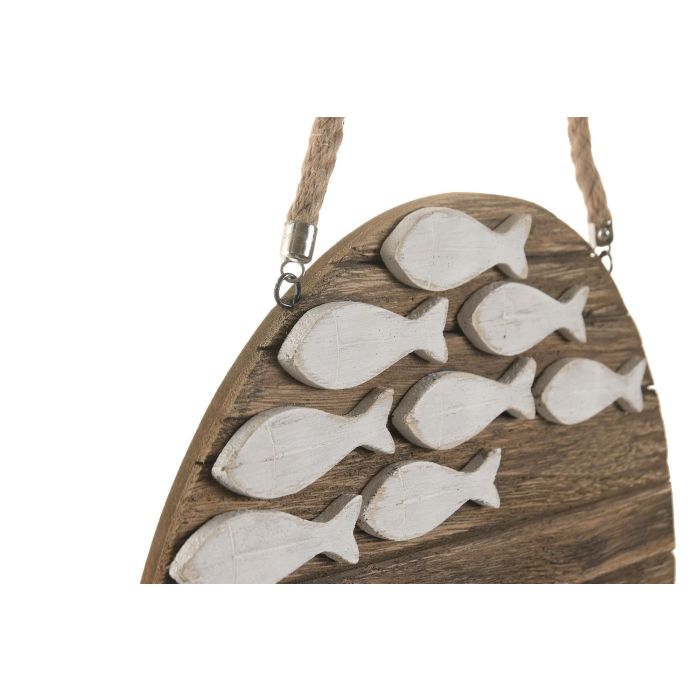 DKD Home Decor Decoracion Pared Natural Blanco Paulownia Cuerda 2 x 35 x 35 cm (4 Unidades) DKD Home Decor Decoracion Pared Natural Blanco Paulownia Cuerda 2 x 35 x 35 cm (4 Unidades)