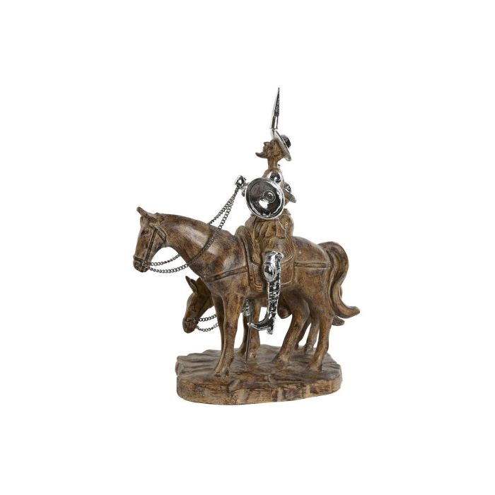 DKD Home Decor Figura Quijote de Resina Tradicional Colección Dulcinea Natural Plateado 13 x 26 x 20.5 cm 1 DKD Home Decor Figura Quijote de Resina Tradicional Colección Dulcinea Natural Plateado 13 x 26 x 20.5 cm 1