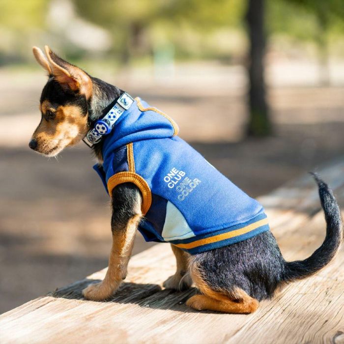 Cerdá Sudadera para Perro de Forro Polar Oficial Real Madrid, Talla XXS, Color Azul. Con Licencia del Club de Fútbol 10
