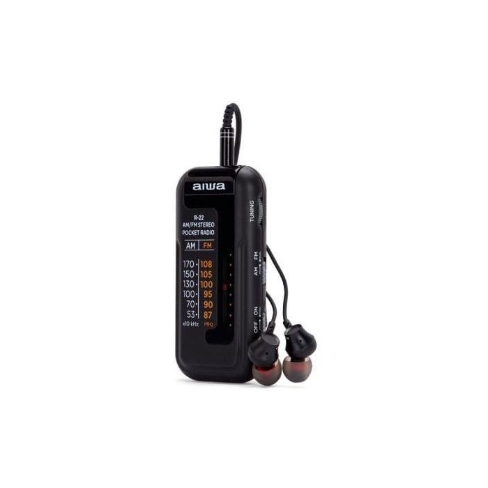 Radio Aiwa R22BK Negro 1 Radio Aiwa R22BK Negro 1