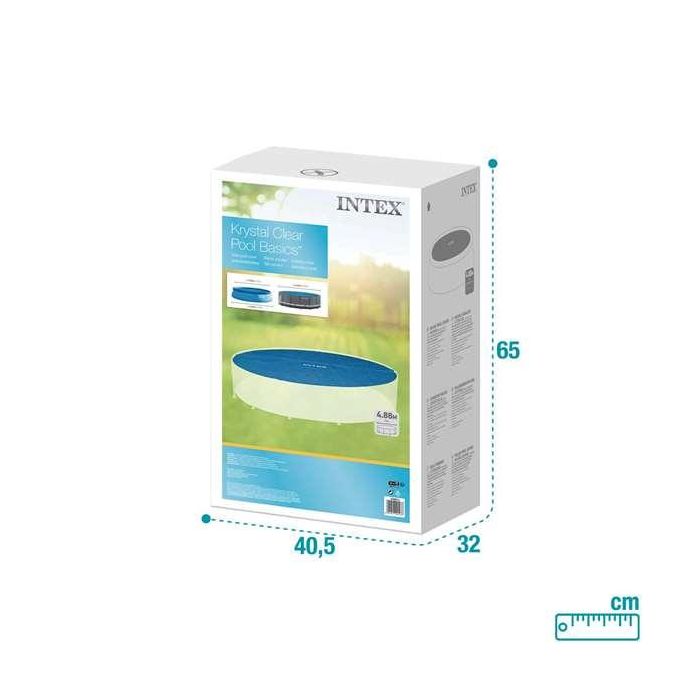 Intex Cobertor Solar Piscina Easy Set/Frame Diámetro 488 cm PVC 12