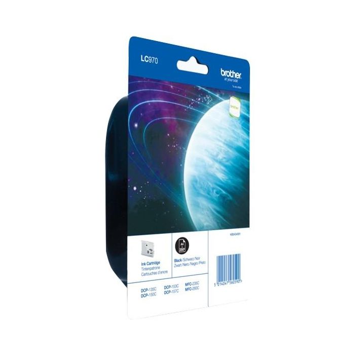 BROTHER Cartucho de tinta negro MFC/DCP-135/150C/235C/260C (350 pag.) 1 BROTHER Cartucho de tinta negro MFC/DCP-135/150C/235C/260C (350 pag.) 1