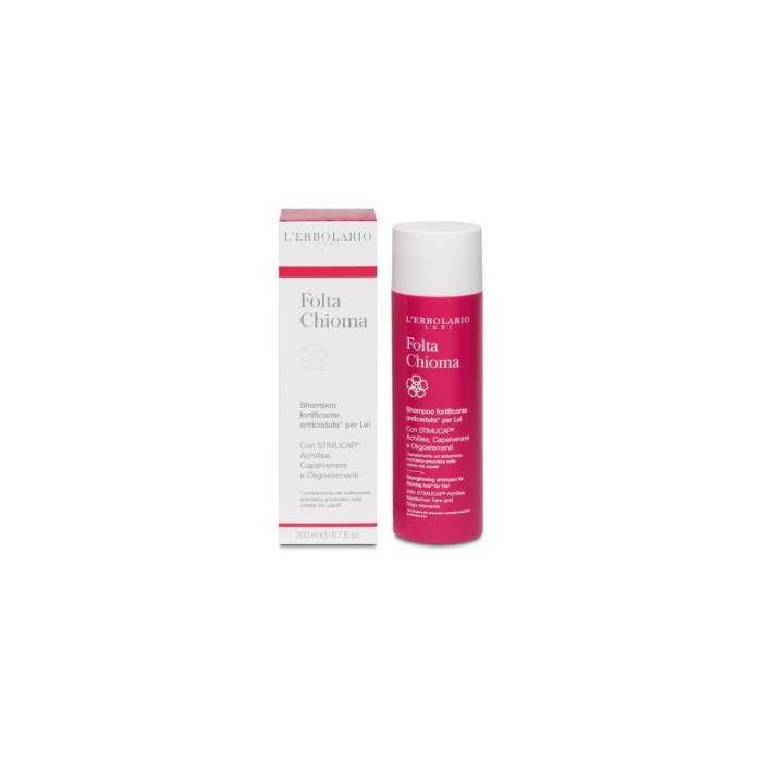 L'ERBOLARIO Champú Anticaída Mujer Abundante Cabello con STIMUCAP® 200ml Sin Siliconas, Parabenos, Sulfatos