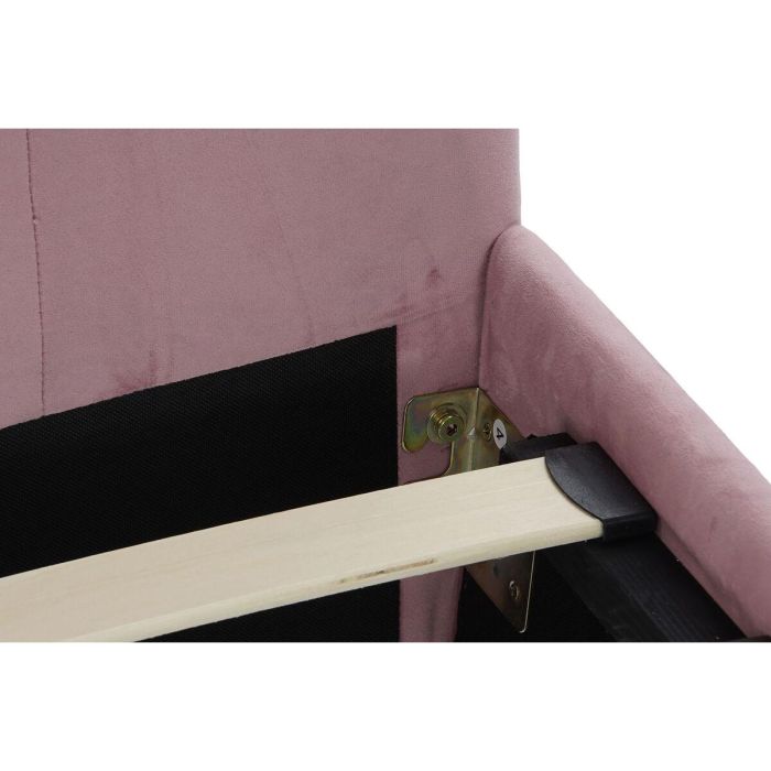 Cama Moderno DKD Home Decor Rosa 210 x 137 x 187 cm 3 Cama Moderno DKD Home Decor Rosa 210 x 137 x 187 cm 3