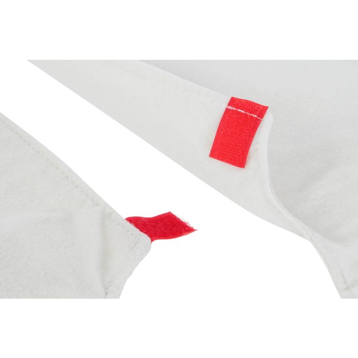 DKD Home Decor Base para Árbol Rojo Blanco 106 x 106 x 2 cm (2 Unidades) 1