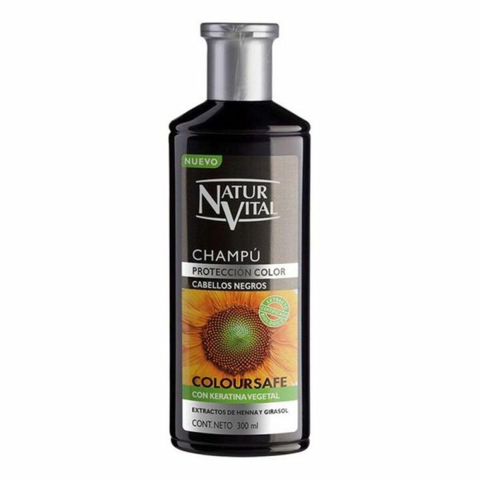 Natur Vital Champú Coloursafe Negro