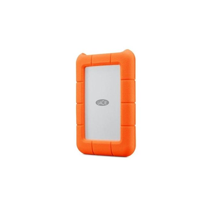 LaCie Disco Duro Externo Rugged USB-C 2TB STFR2000800 - USB 3.2, Compatible con Windows y macOS